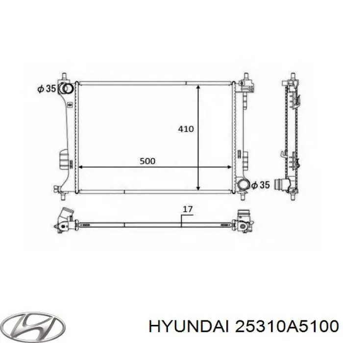 25310A5100 Hyundai/Kia