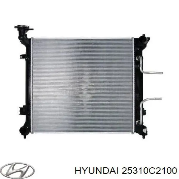 25310C2100 Hyundai/Kia radiador refrigeración del motor