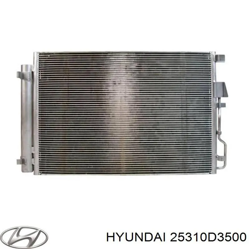 25310D3500 Hyundai/Kia radiador refrigeración del motor