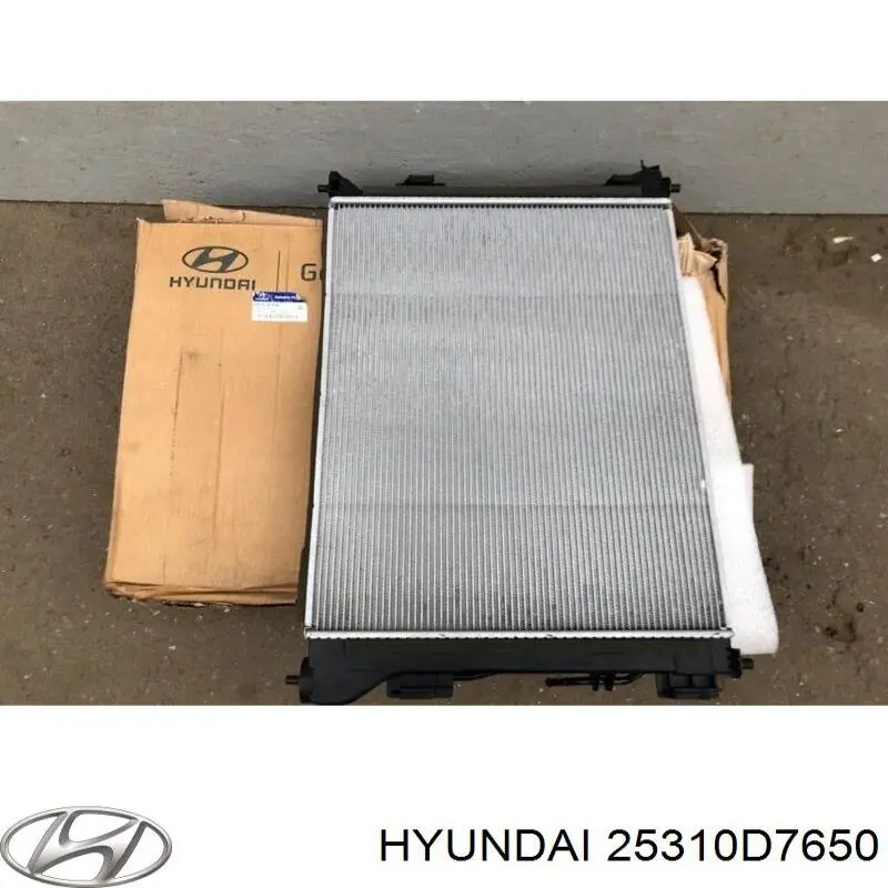 25310D7650 Hyundai/Kia radiador