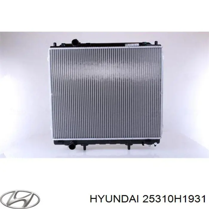25310H1931 Hyundai/Kia radiador
