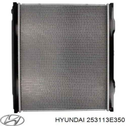 253113E350 Hyundai/Kia radiador refrigeración del motor