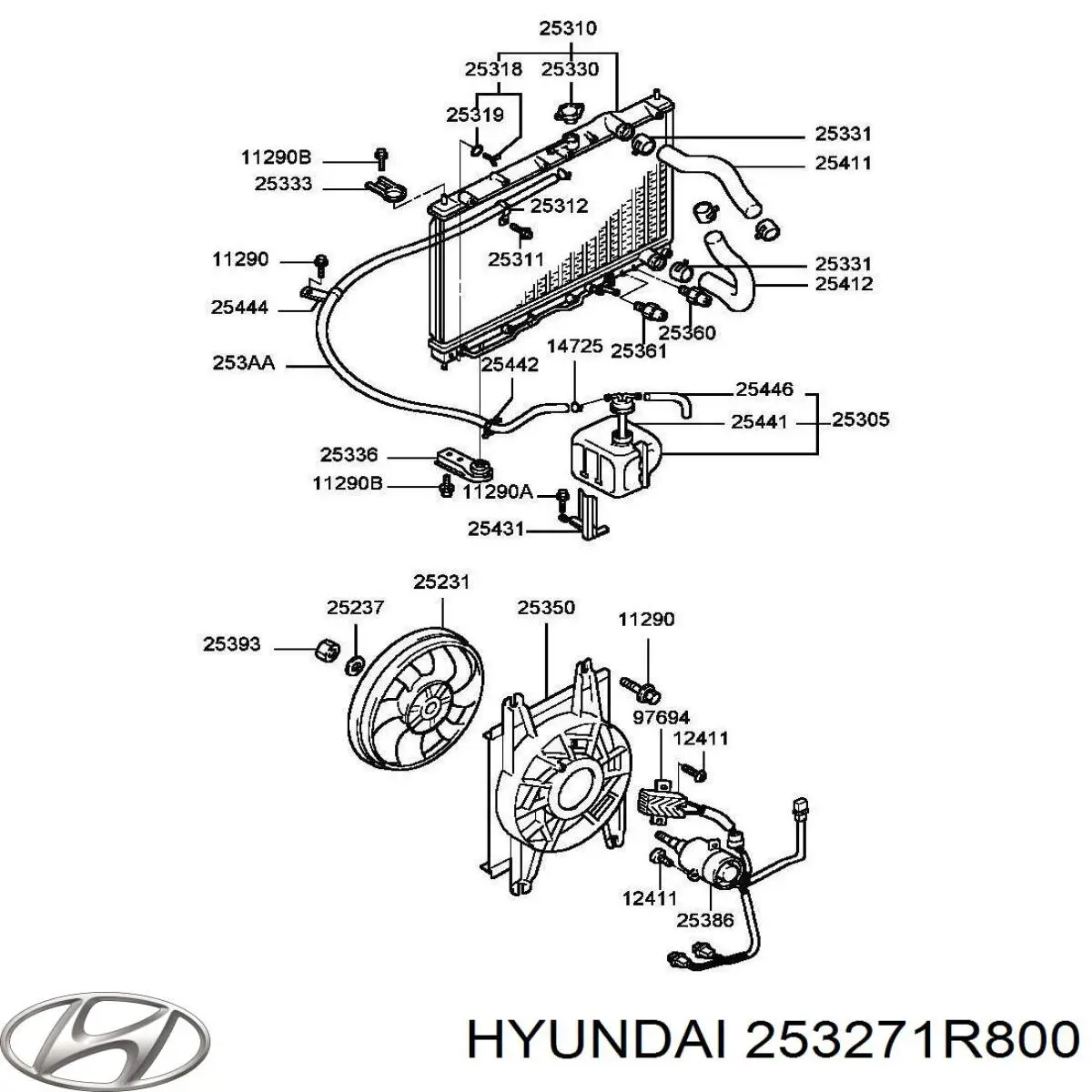 253271R800 Hyundai/Kia