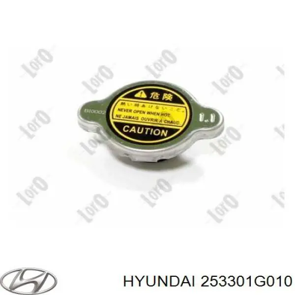 253301G010 Hyundai/Kia tapa de radiador