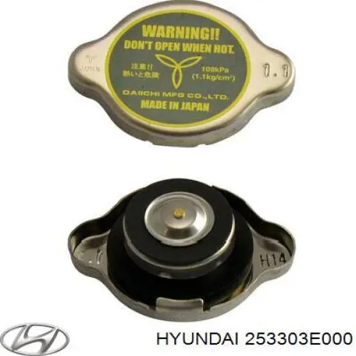 Tapa de radiador (tapón) Hyundai/Kia 253303E000 precio, desde 4,90 EUR