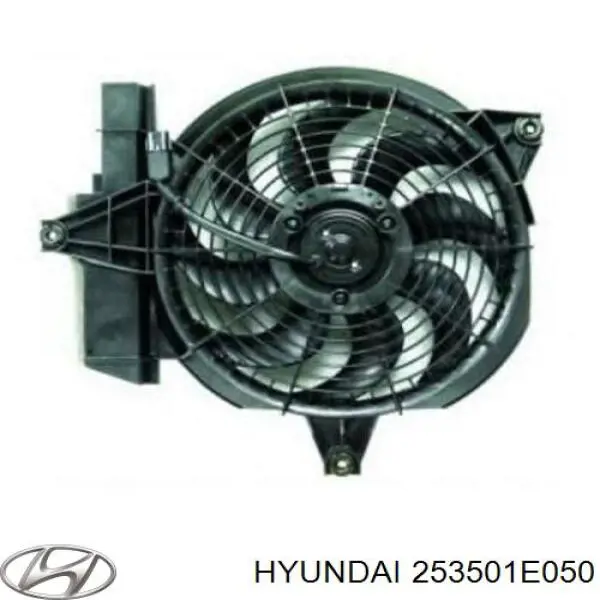 253501E050 Hyundai/Kia bastidor radiador