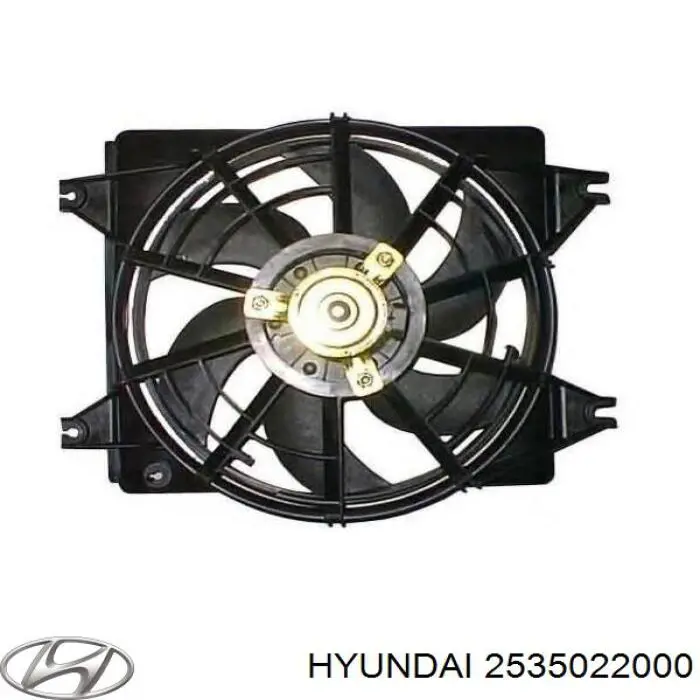 2535022000 Hyundai/Kia bastidor radiador