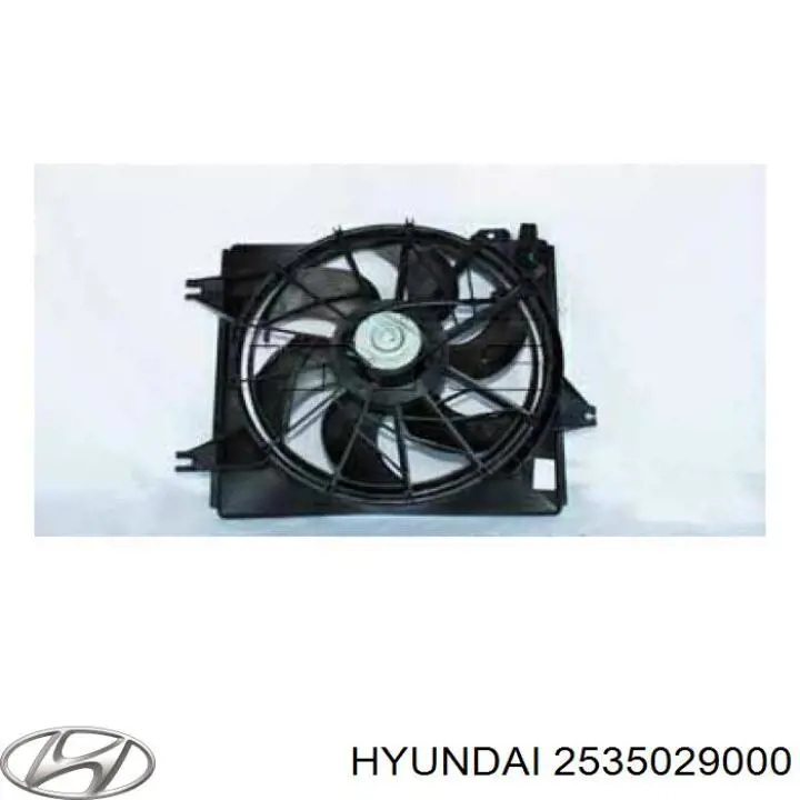 2535029000 Hyundai/Kia bastidor radiador (armazón)