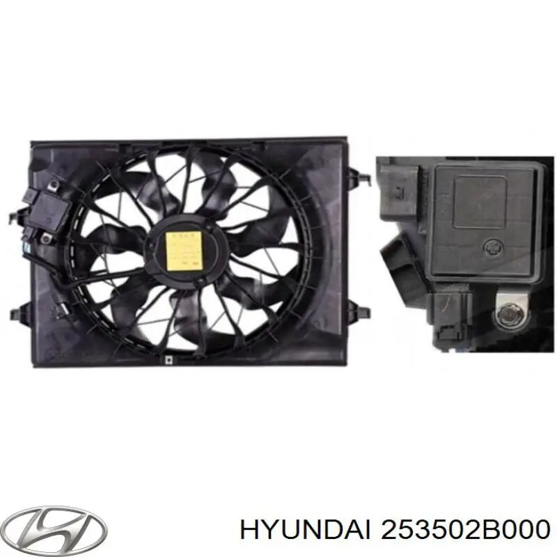 Armazón radiador para Hyundai Santa Fe 