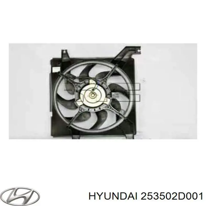 Armazón radiador para Hyundai Tiburon 