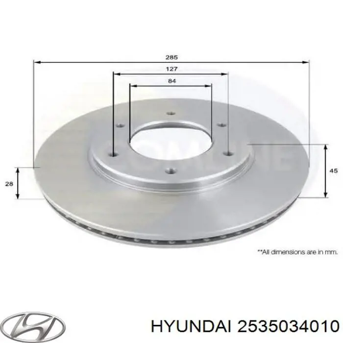 2535034010 Hyundai/Kia