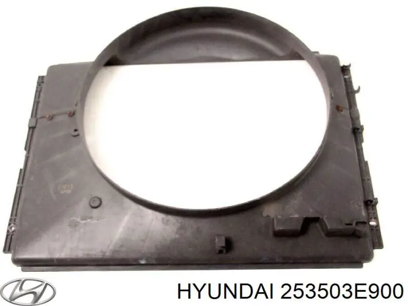 253503E900 Hyundai/Kia bastidor radiador
