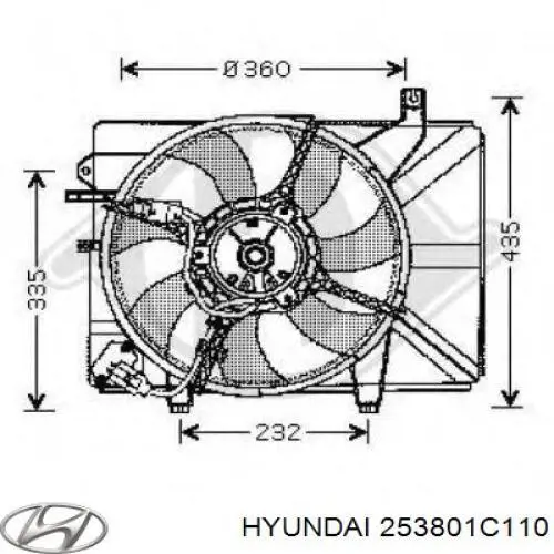 253801C110 Hyundai/Kia