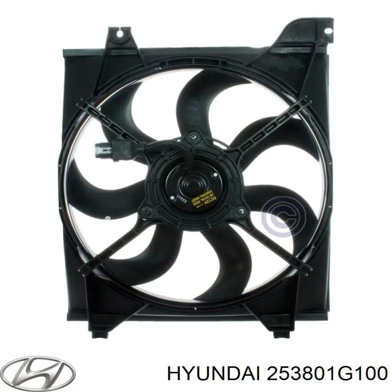 Ventilador del motor 253801G100 Hyundai/Kia
