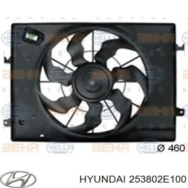  Ventilador del motor Hyundai Tucson 1