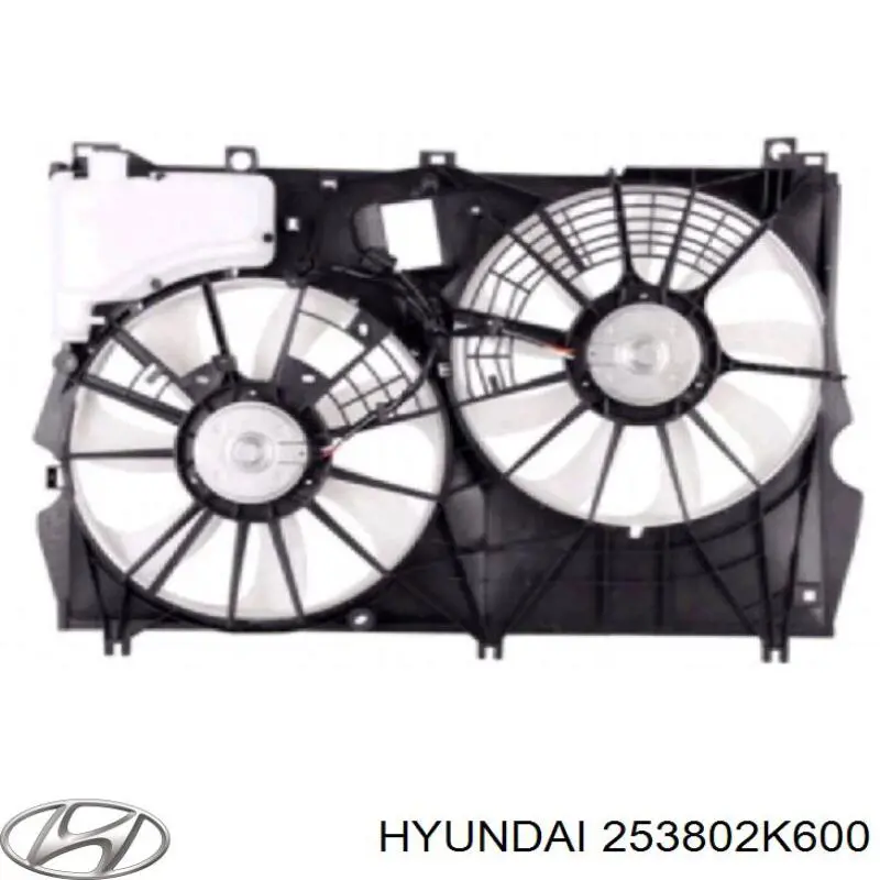 Ventilador de radiador Hyundai/Kia 253802K600 precio, desde 126,51 EUR