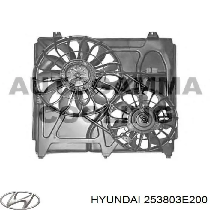 Comprar 253803E200 Hyundai/Kia Ventilador de radiador