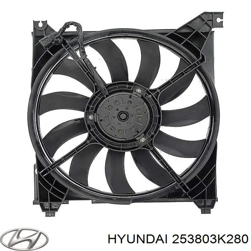 Ventilador, refrigeración motor Hyundai/Kia 253803K280 precio, desde 126,32 EUR