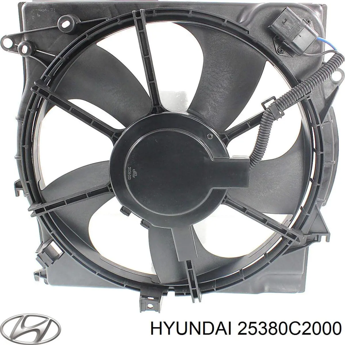 25380C2000 Hyundai/Kia ventilador (rodete +motor refrigeración del motor con electromotor completo)