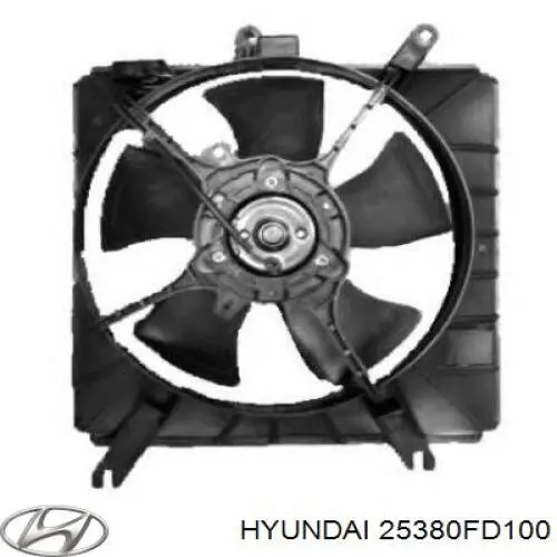 Ventilador de radiador PXNAB016 Parts-Mall
