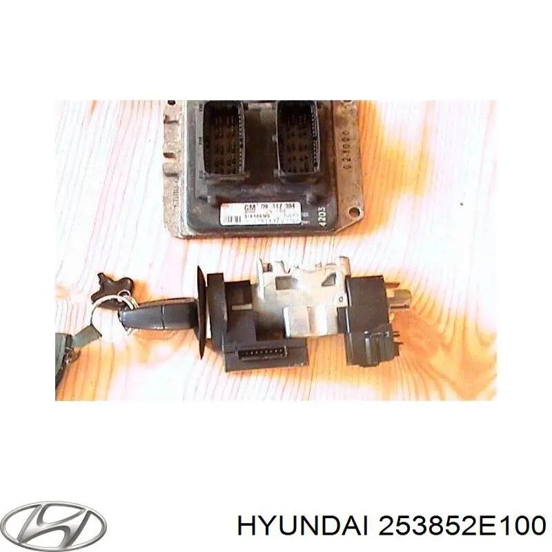 253852E100 Hyundai/Kia control de velocidad de el ventilador de enfriamiento (unidad de control)