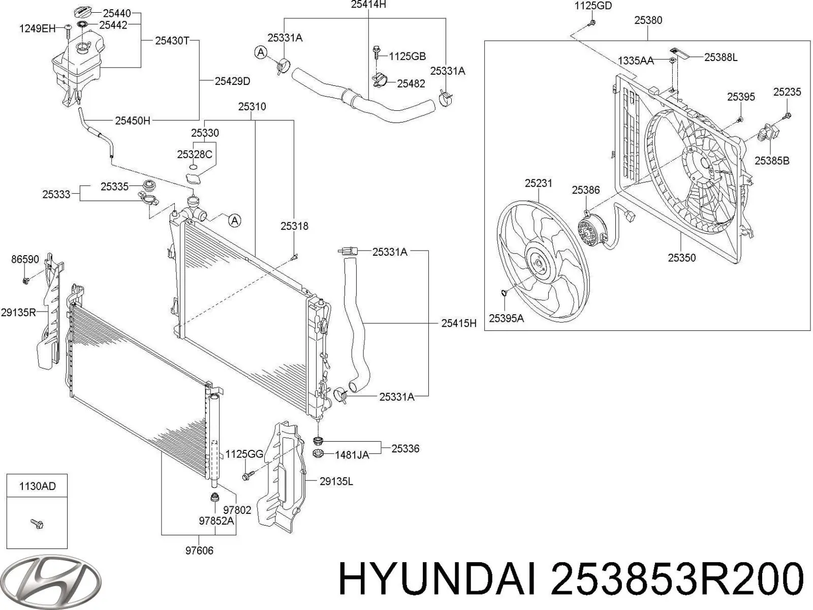 253853R200 Hyundai/Kia