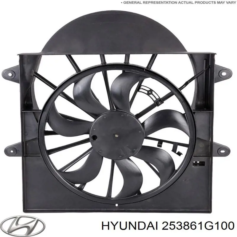 Comprar 253861G100 Hyundai/Kia Motor ventilador del radiador