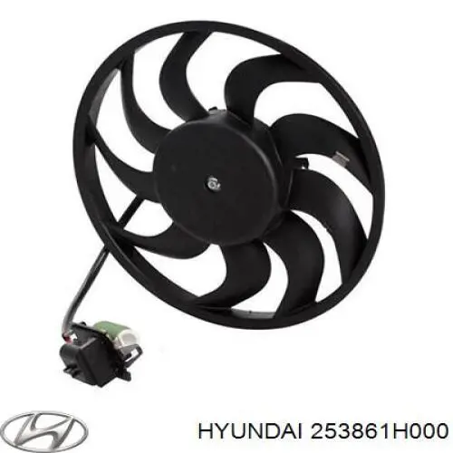 Comprar 253861H000 Hyundai/Kia Ventilador del radiador