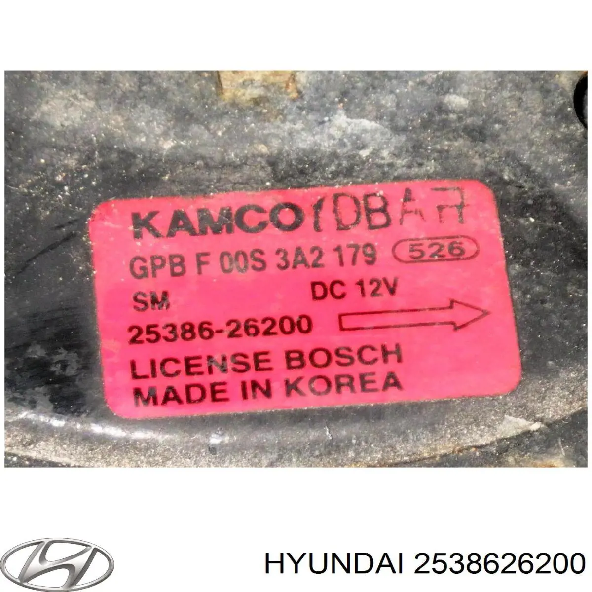Motor eléctrico, ventilador del radiador  Hyundai/Kia 2538626200 precio, desde 49,37 EUR