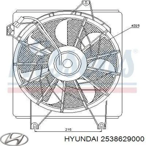 HY3115102 Various motor del ventilador de enfriado