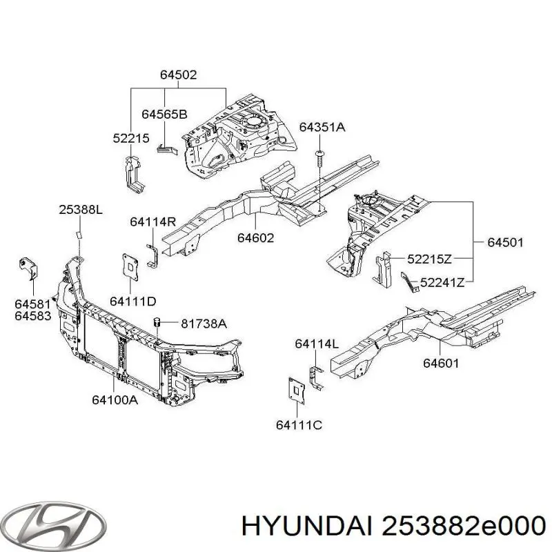  Hyundai/Kia 253882E000 precio, desde  