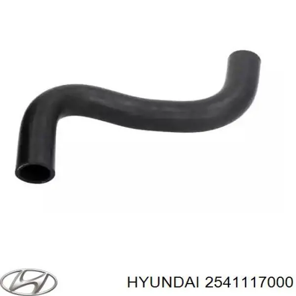 2541117000 Hyundai/Kia Manguera superior del radiador