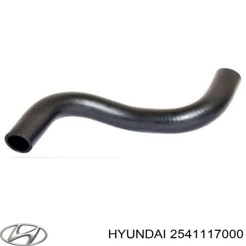 Manguera superior del radiador Hyundai/Kia 2541117000 precio, desde 11,77 EUR