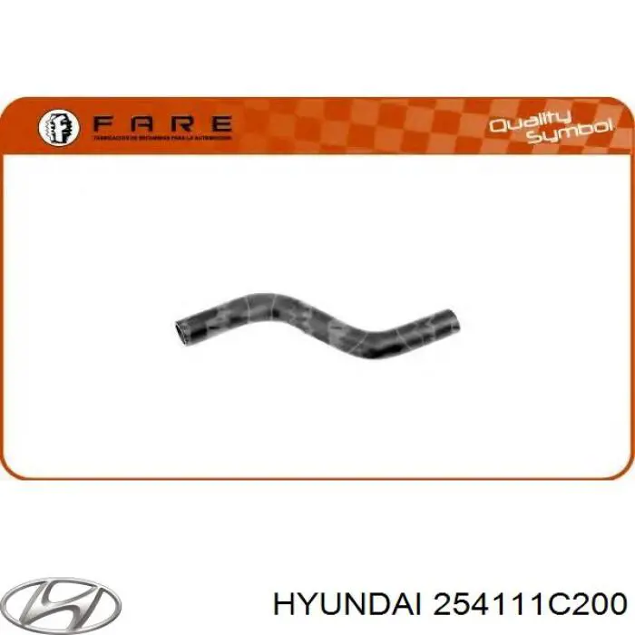 Comprar 254111C200 Hyundai/Kia Manguera superior del radiador