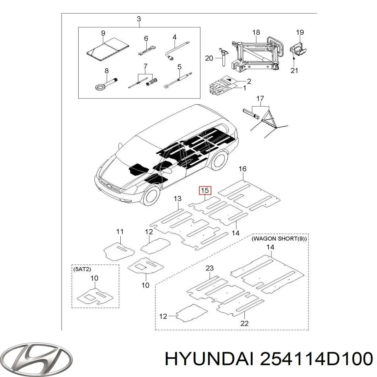 Manguera superior del radiador Hyundai/Kia 254114D100 precio, desde 14,08 EUR