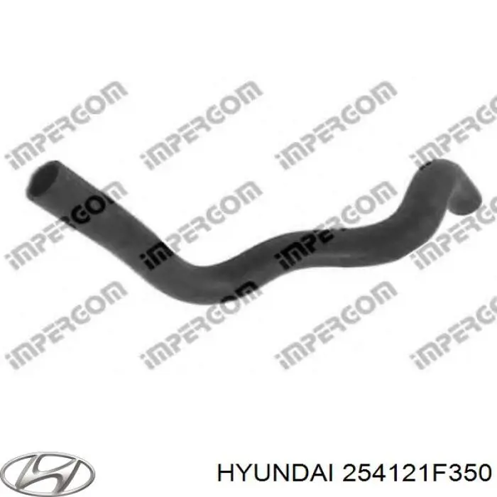 Manguera inferior del radiador Hyundai/Kia 254121F350 precio, desde 16,42 EUR