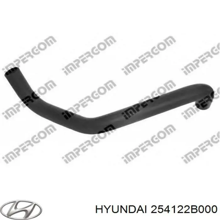 Manguera inferior del radiador Hyundai/Kia 254122B000 precio, desde 19,80 EUR