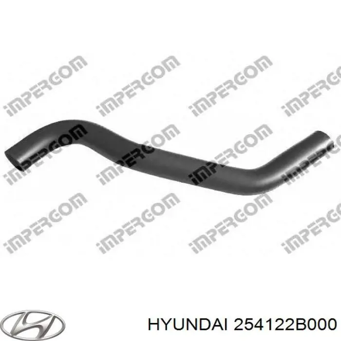 Comprar 254122B000 Hyundai/Kia Manguera inferior del radiador