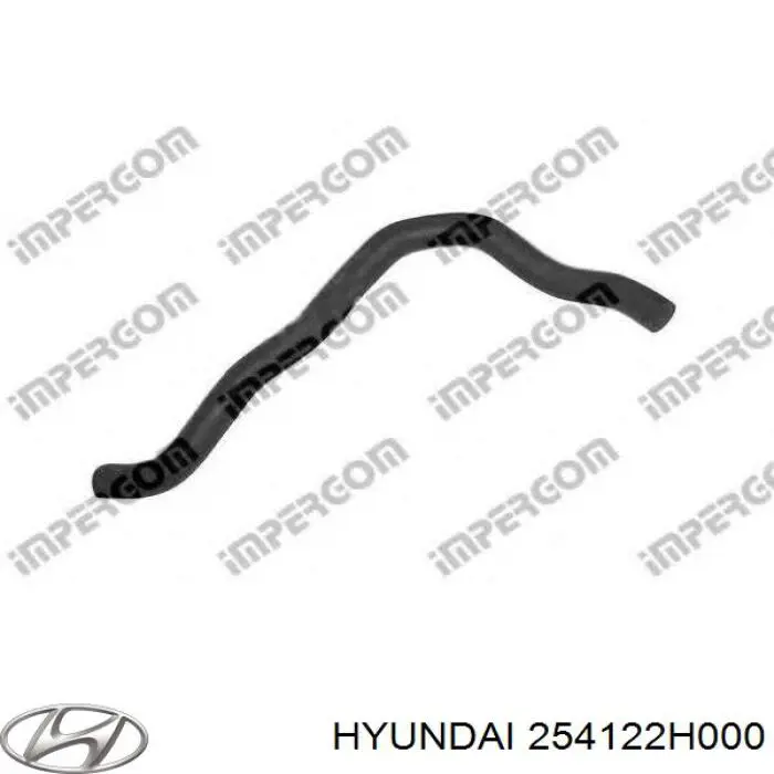 Manguera inferior del radiador Hyundai/Kia 254122H000 precio, desde 21,39 EUR