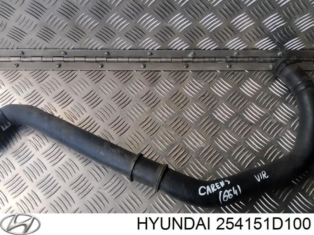 254151D100 Hyundai/Kia manguera refrigerante para radiador inferiora