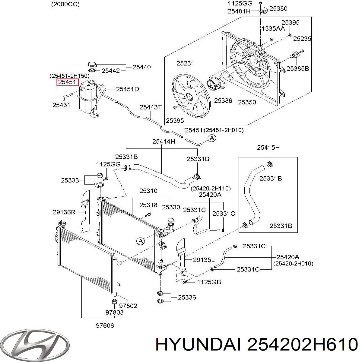 254202H610 Hyundai/Kia