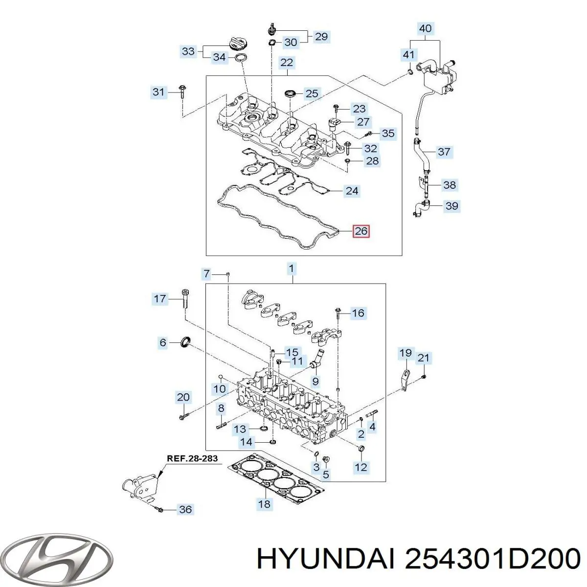 254301D200 Hyundai/Kia