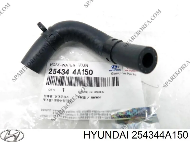 Manguera de retorno de refrigerante del turbocompresor Hyundai/Kia 254344A150 precio, desde 63,12 EUR