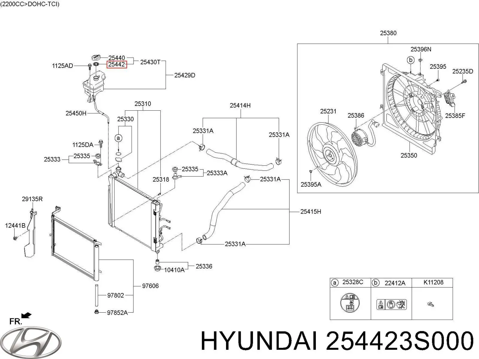 254423S000 Hyundai/Kia