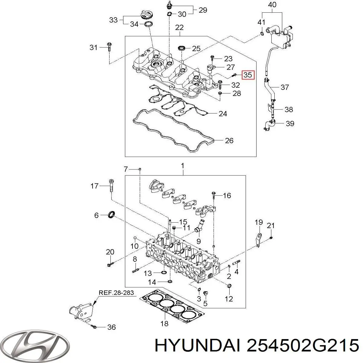 254502G215 Hyundai/Kia 
