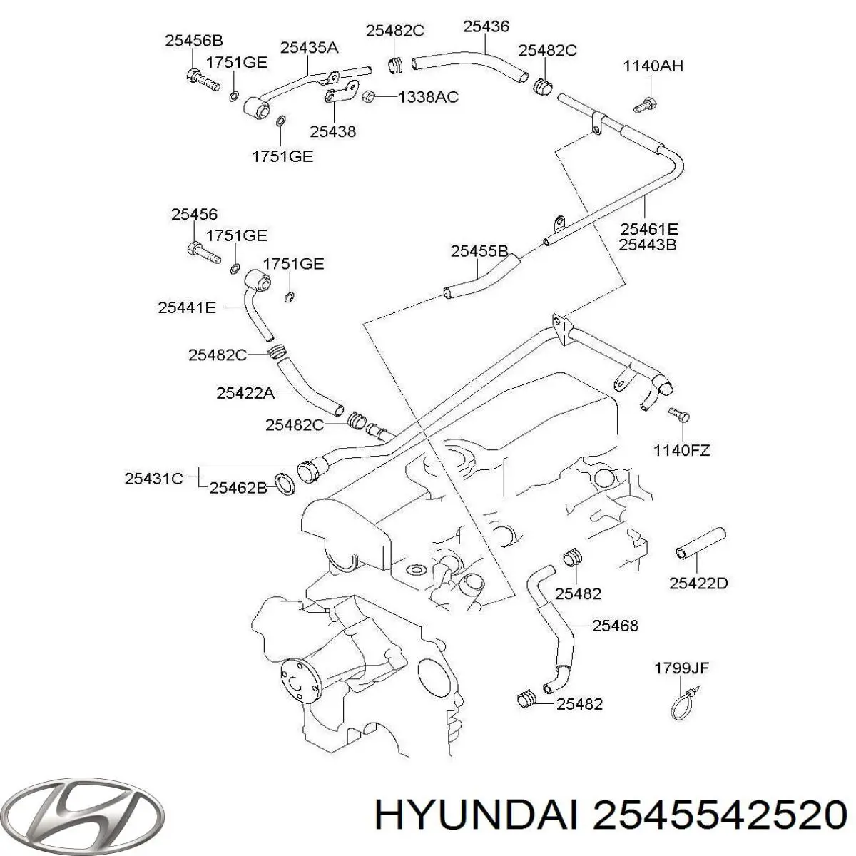 2545542520 Hyundai/Kia