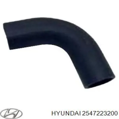 2547223200 Hyundai/Kia tubo de refrigeración, termostato