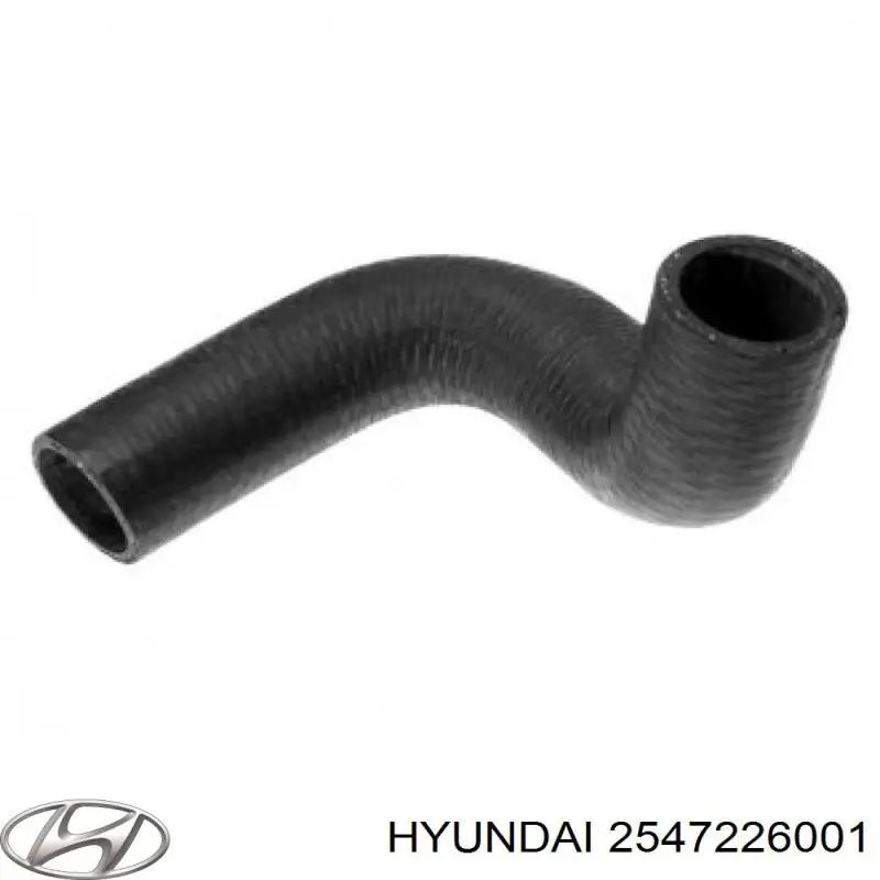 Manguera (conducto) del sistema de refrigeración Hyundai Accent 2 LC