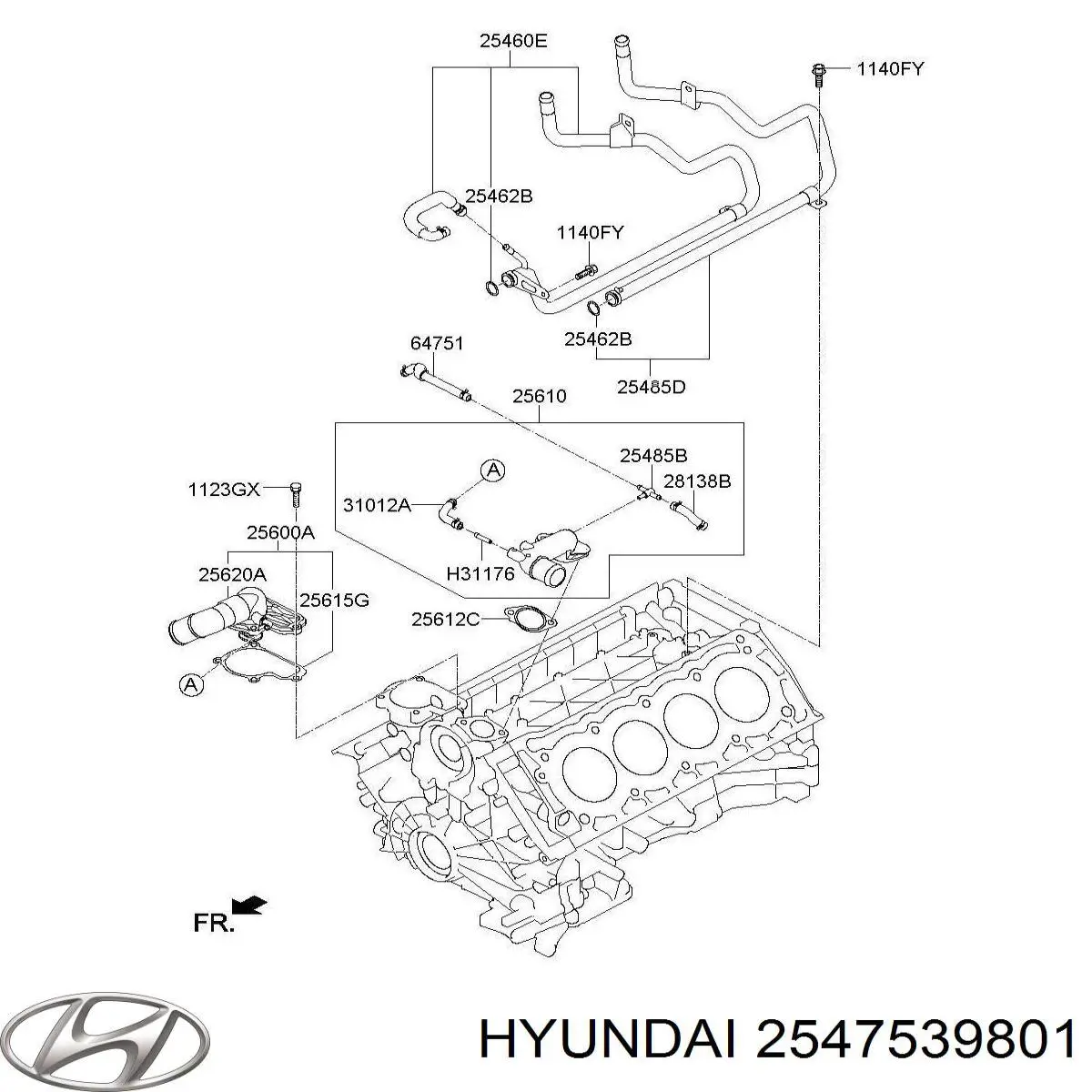 2547539801 Hyundai/Kia