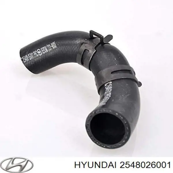 Manguera (conducto) del sistema de refrigeración Hyundai Accent 2 LC